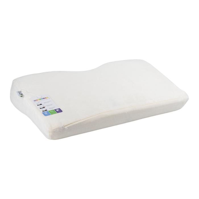OREILLER MEMOIRE CREUX 54X32X12/6CM 210GSM P004