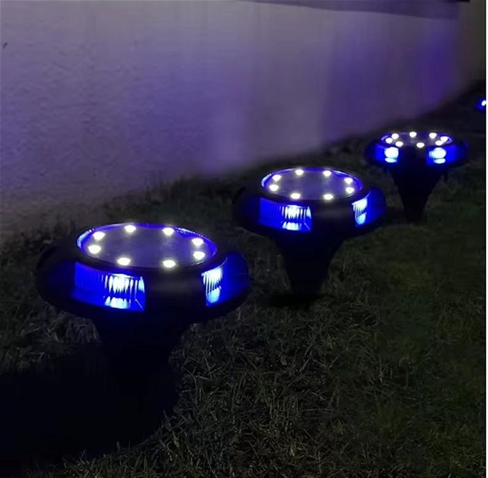 Pack 4 Lampes de pelouse solaire