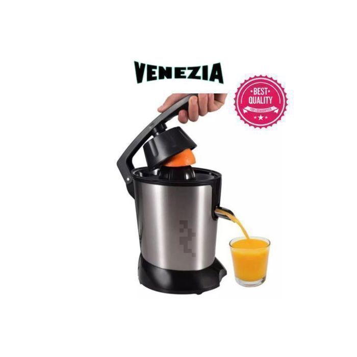 Presse-Agrumes - VENEZIA - Moteur puissant 85W - Design compact - 0.4 Litres
