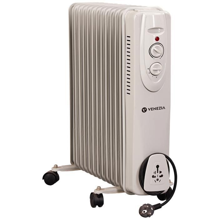 VENEZIA - Chauffage Bain d’huile 11 éléments – 2500W