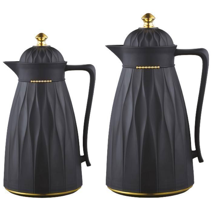 KOLN - Thermos - Ensemble de 1L et 0,5L en Plastique et Verre