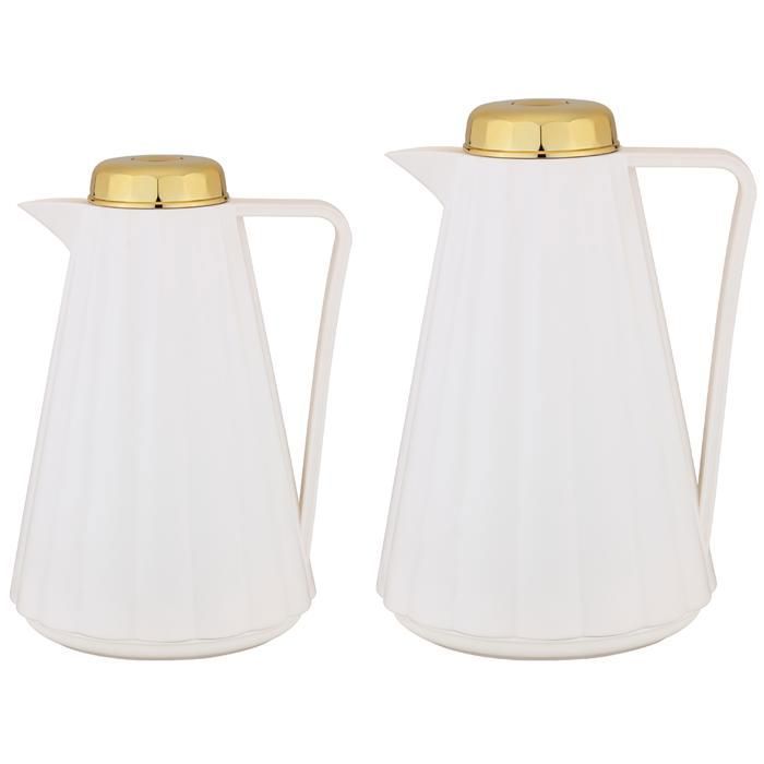 KOLN - Thermos - Ensemble de 1L et 0,5L en Plastique et Verre