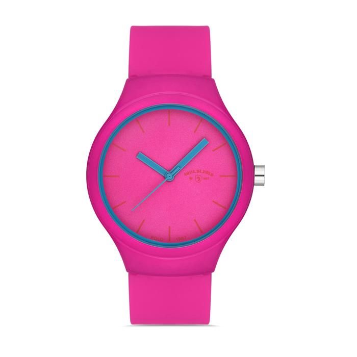 AQUA DI POLO - Montre-bracelet en plastique / silicone pour femme APSR1-A9651-USPPP