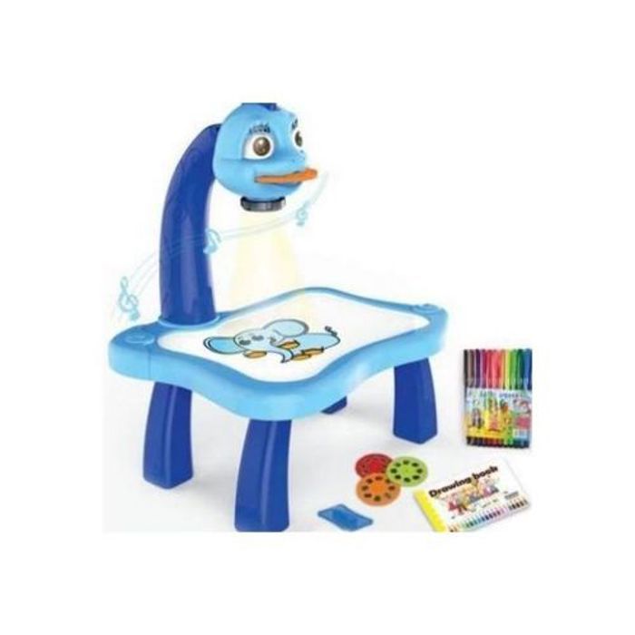 Tableau d'écriture LED électronique pour enfant + projecteur de dessin
