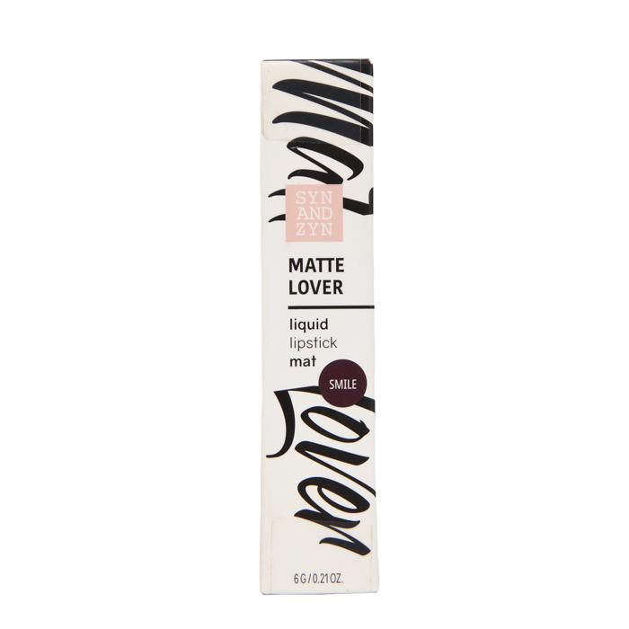 MATTE LOVER LIP TINT : MATTE SMILE SYN&ZYN 6 GR