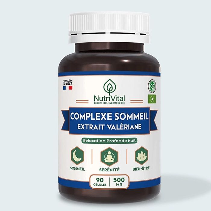 Complexe Sommeil Valeriane Bio 500mg Relaxation Profonde Nuit