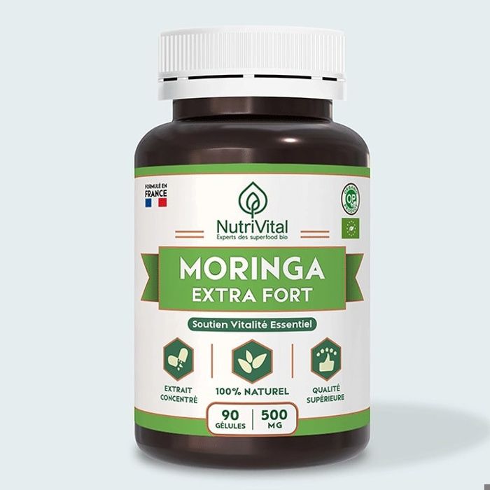 Moringa Extra Fort 500mg Soutien Vitalité Essentiel
