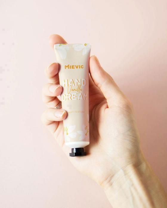 Crème pour les mains - Mievic - Vanille - 75 ml - Sans alcool - Tous types de peau