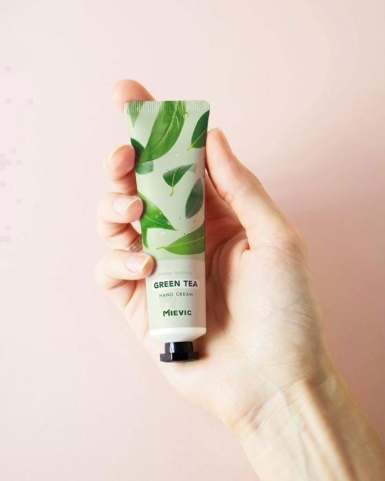 Crème pour les mains au thé vert