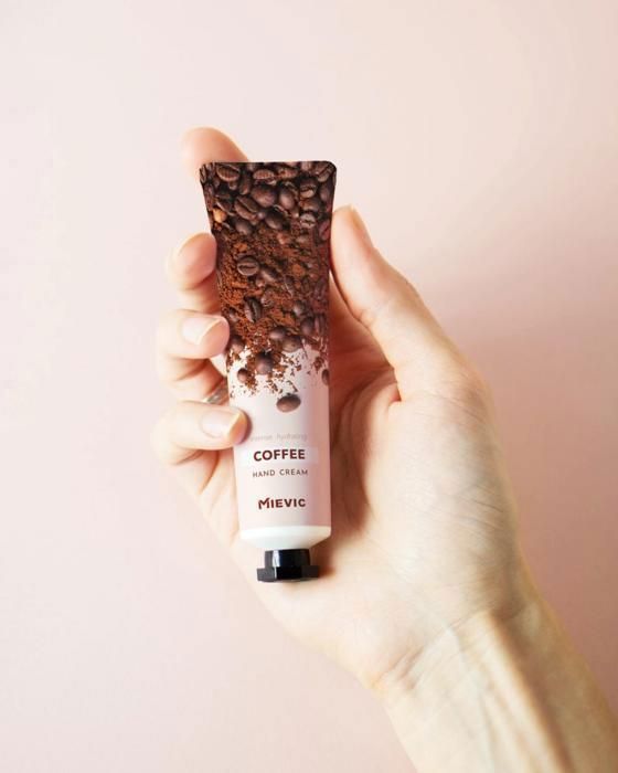 Crème hydratante pour les mains - MARQUE - Café - 30g - Minérale - Pour peaux sèches