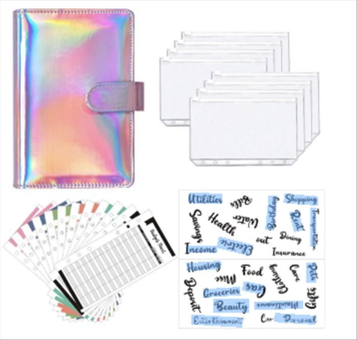 Carnet de planification budgétaire coloré