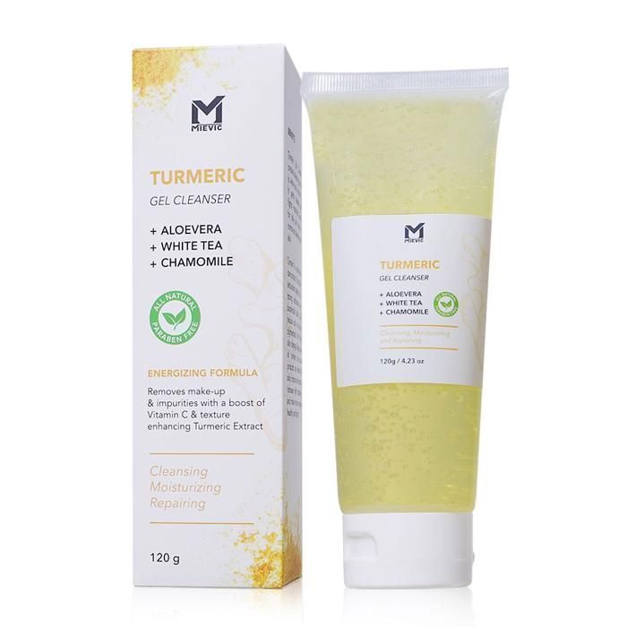 Nettoyant en gel au curcuma