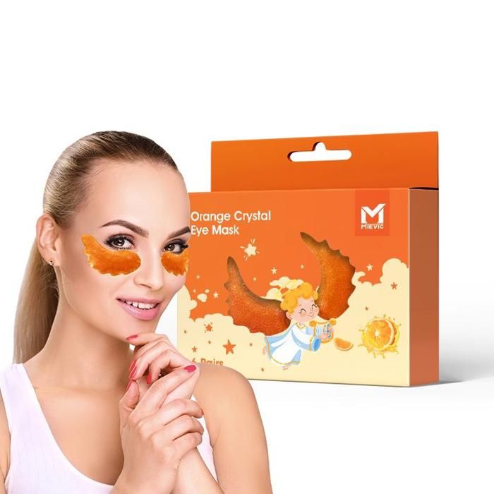 Masque pour les yeux en cristaux d'orange MIEVIC