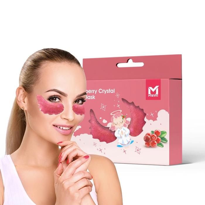 Masque pour les yeux en cristaux de canneberge MIEVIC