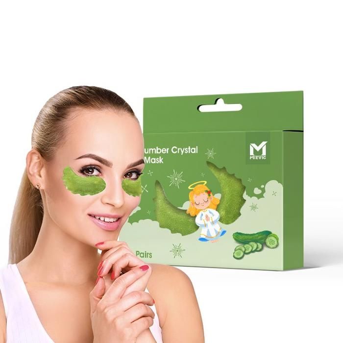 Masque pour les yeux en cristaux de concombre MIEVIC