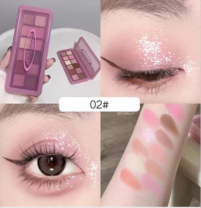 Palette de 12 ombres à paupières Dream Star GX2001-B