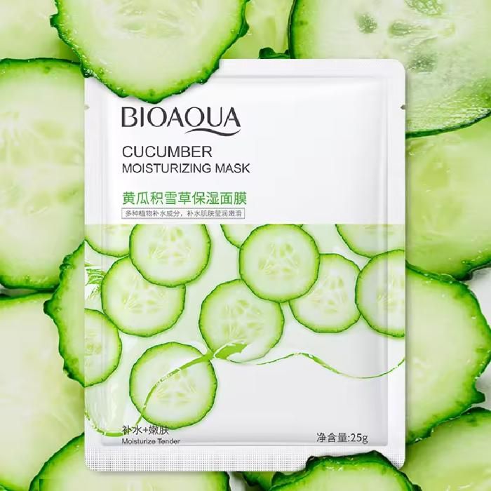 Masque hydratant au concombre