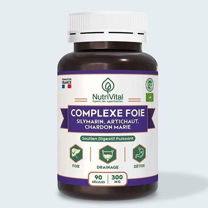 Complexe Foie Chardon Marie Bio 300mg Soutien Digestif Puissant