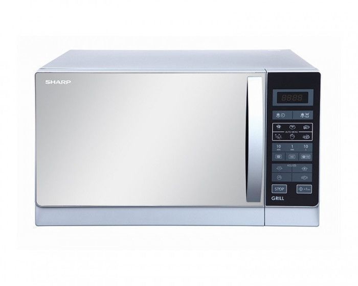 Micro-Onde - SHARP - R-715MR(S) - 25L - 900W - Argent avec Gril