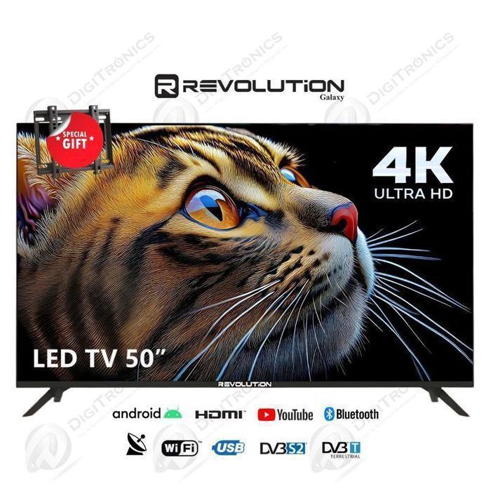 Smart TV 50" - Revolution - Ultra HD 4K - Récepteur Intégré - HDMI - TV Connectée