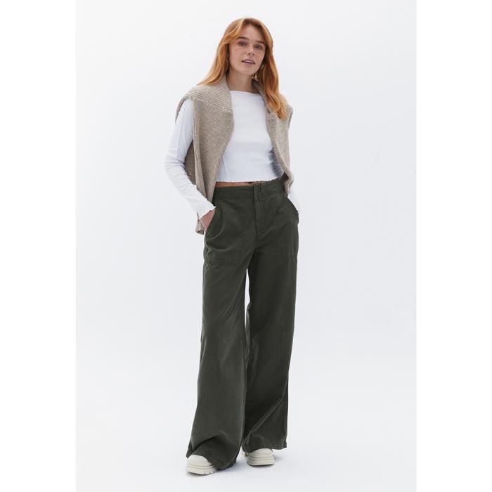 T-Shirt Crop Top - OXXO - Manches Longues - 95% Coton - Ajusté - Blanc - Marjane Mall - Image 3