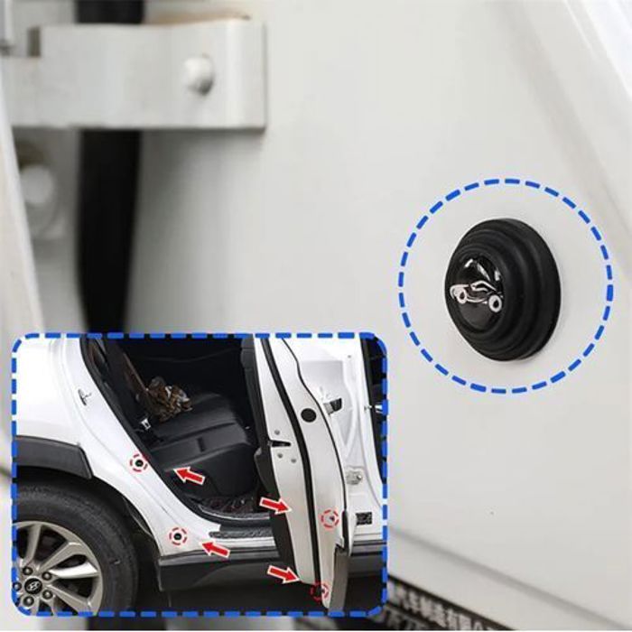 Anti-chocs absorbant les chocs pour silencieux de porte de voiture(pack 10 pièces)