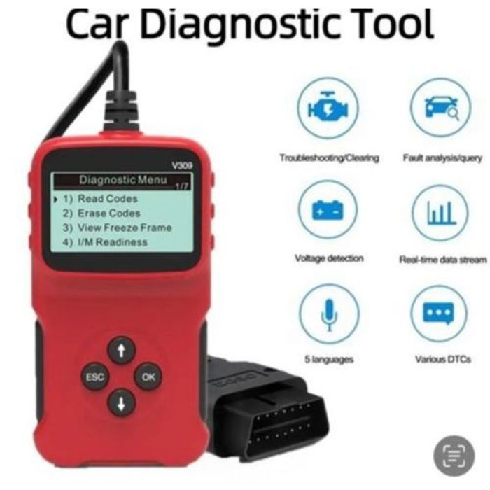 diagnostic de moteur voiture moto détecteur V309