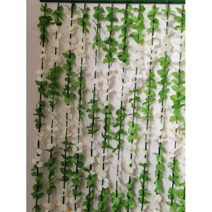 Rideau en feuillage Treillis brise-vue Séparation Décoration Dim. 90 x 180 cm