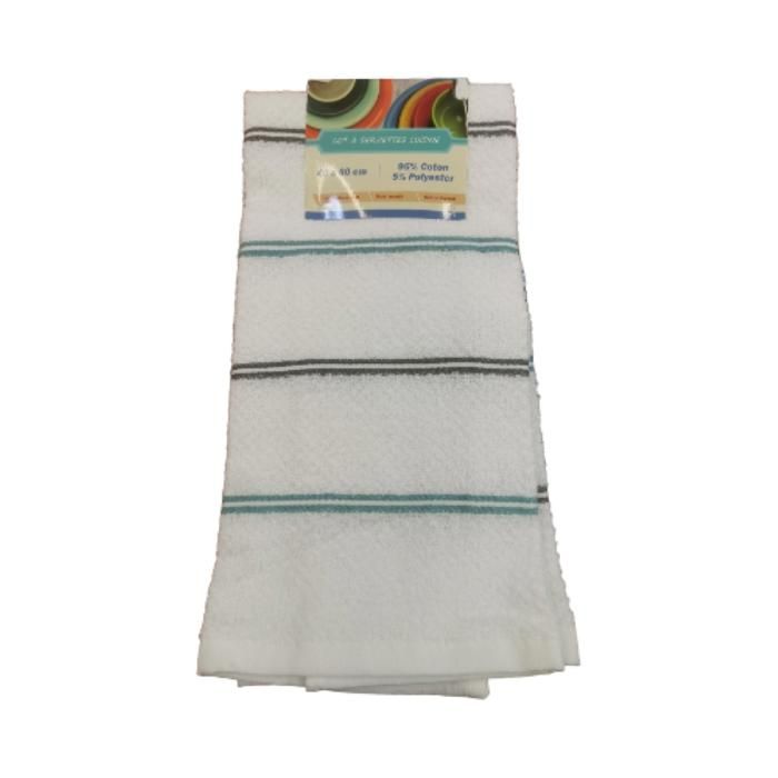 LOT 3 TORCHONS CUISINE TERRY 40X60 75G