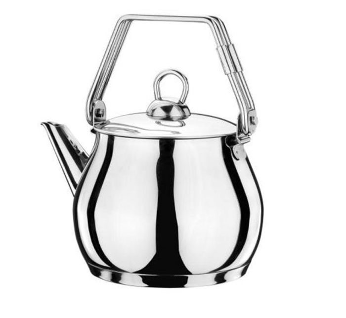 Bouilloire - Pandiani - Acier Inox 2L - Gris - Design moderne