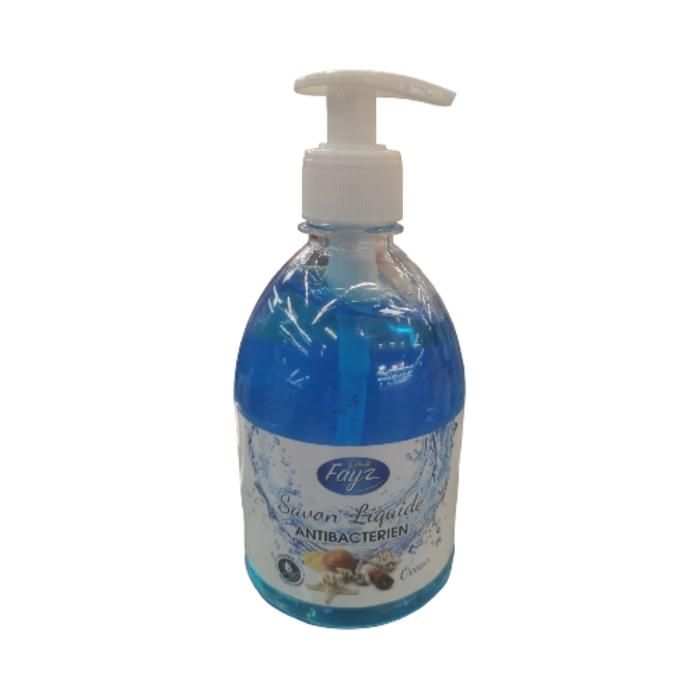 FAYZ, SAVON MAIN OCÉANIQUE, FLACON PLASTIQUE 500