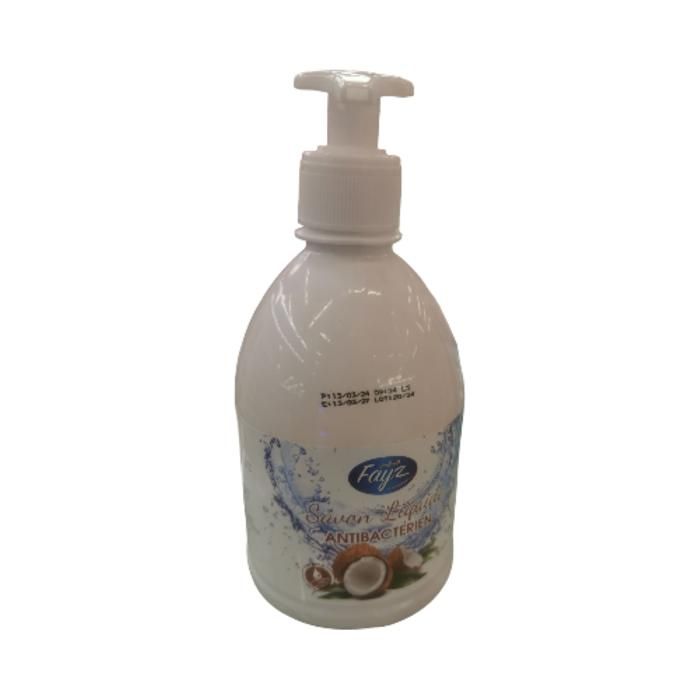 FAYZ, SAVON MAIN NOIX DE COCO, FLACON PLASTIQUE 5
