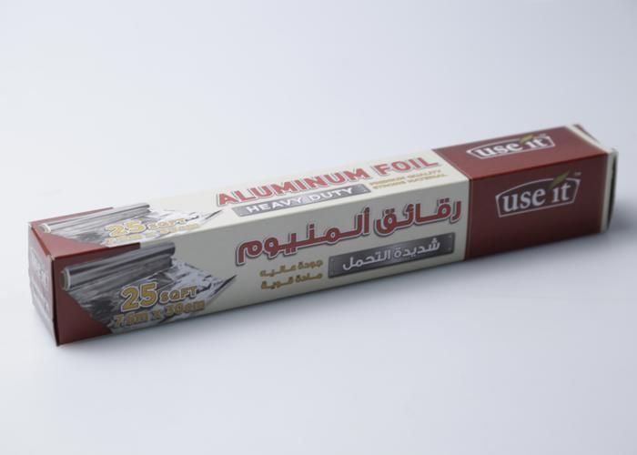Papier aluminium Use It 7.62m x 30.4cm - Couleur Aléatoire