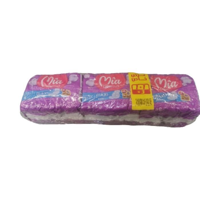 LOT 2+1 MIA SERVIETTE HYG MAXI NORMAL. 10 U