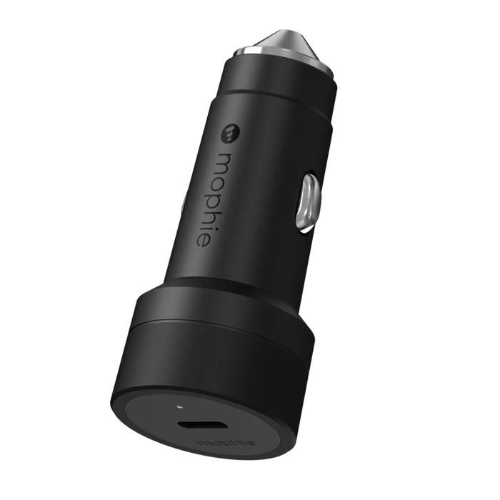 mophie-ACC-Car Charger-USBC-30W-FG-Black-INTL