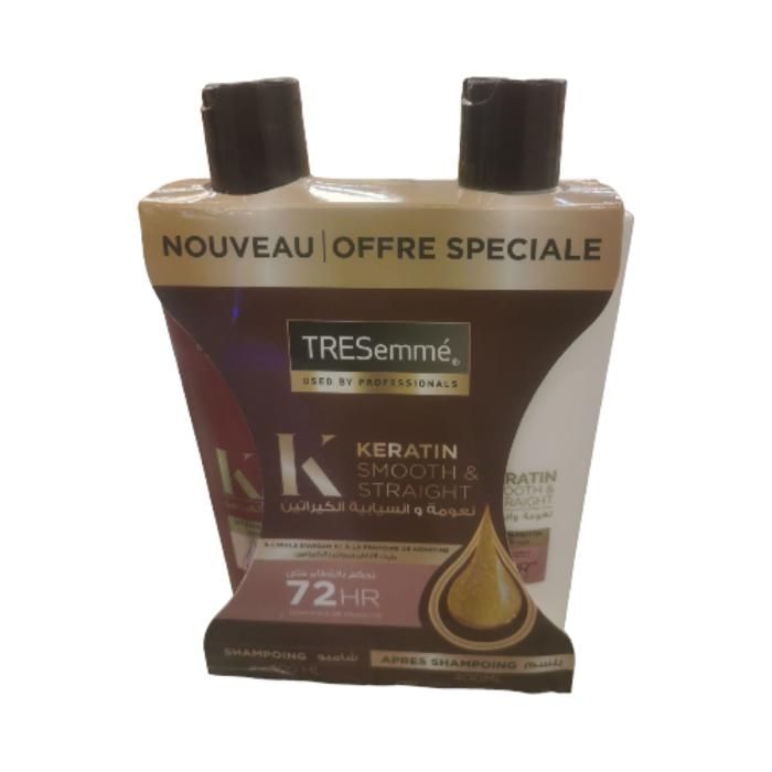 LOT TRESEMME 400 ML SHMP KERATINE + CND A -60%