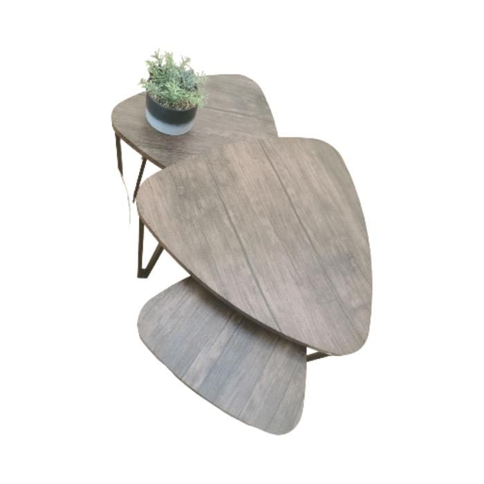 SET 3 TABLES GIGOGNES MDF W36 / 56CM 40KGS