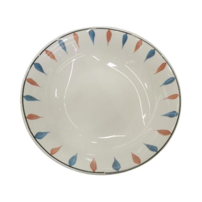 SALADIER 25CM EN PORC VIRGULE AU22342