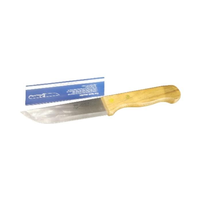 COUTEAU BOUCHER 5" MCHE BOIS