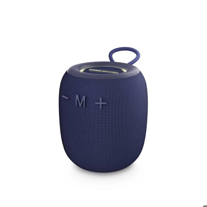 Bloom – Enceinte Bluetooth (Bluetooth 5.3, 18 heures d’autonomie, IPX6, True Wireless, Plastique 100 % recyclé, Éclairage LED)