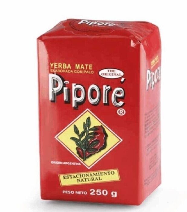 Yerba Mate Pipore la boisson traditionnelle originale, pure herbe 250GR ORIENTAL WORLD SHOP