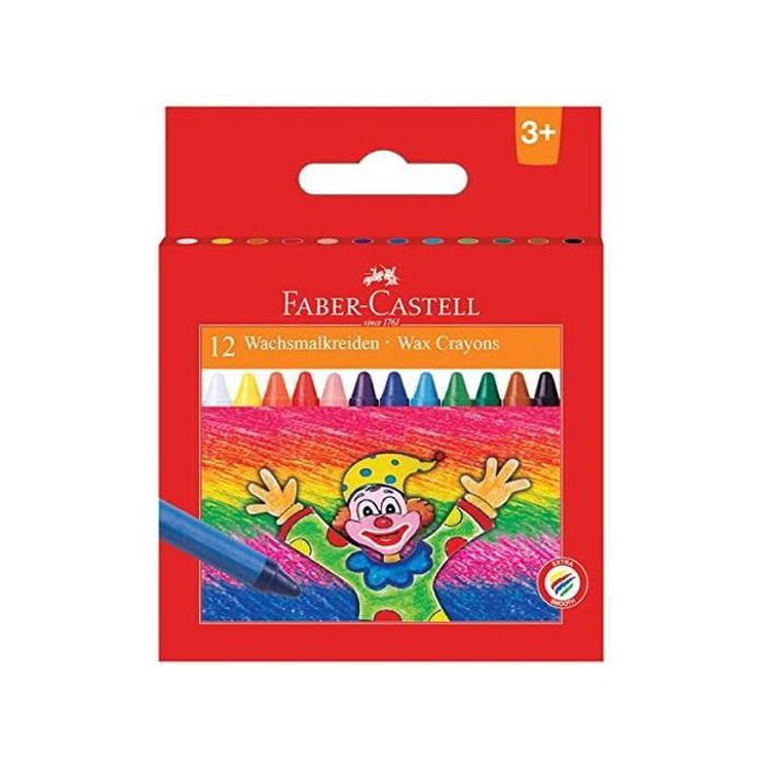 12 crayons à cire coloriage