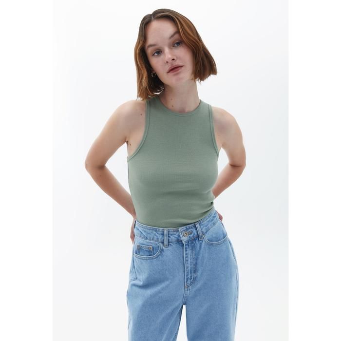 Débardeur Femme Vert d'eau- OXXO