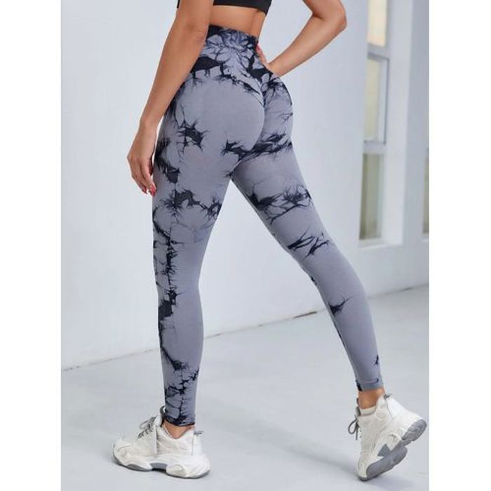 Legging de sport pour femmes, pantalon de yoga et gym Gris