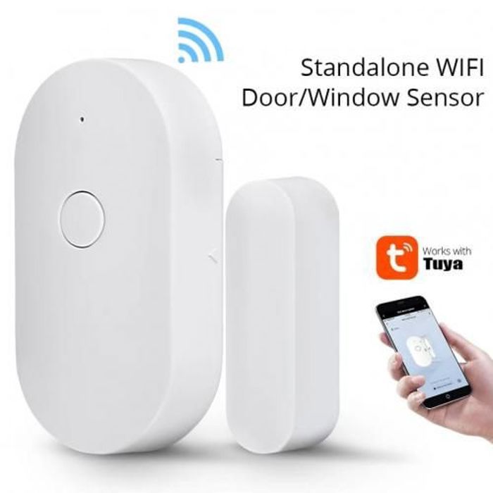 Alarme Detecteur d'Ouverture Fermeture de Porte Fenetre Sans Fil WiFi intelligent