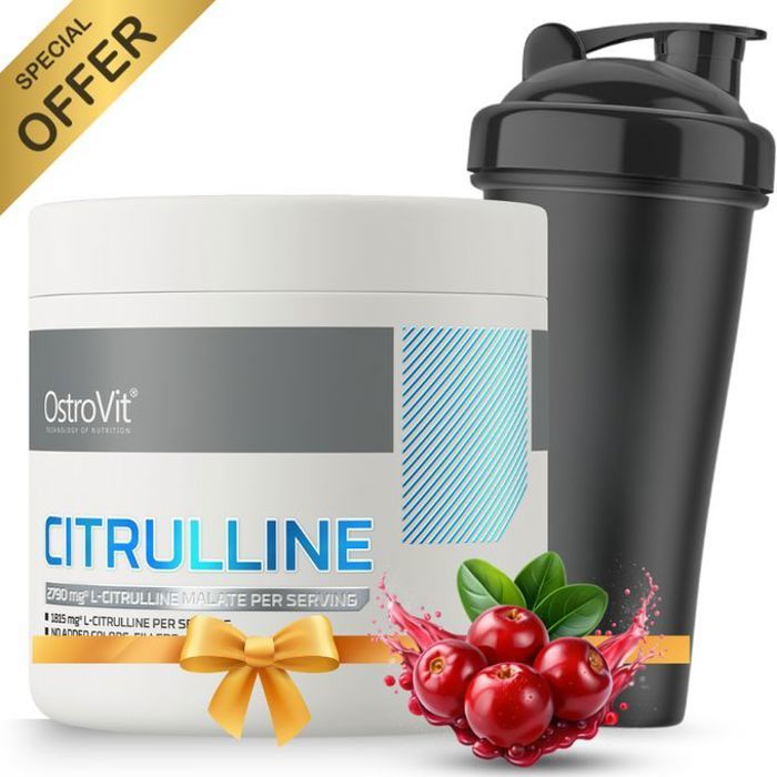 Pack Citrulline 210 g Cranberry + Shaker