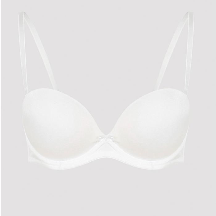 Soutien-gorge bandeau - PENTI - Wow - Blanc - Sans armatures - Maintien optimal