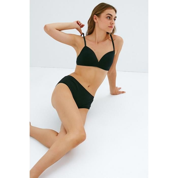 Culotte - PENTI - Fresh Basic Cover Slip - Noir - Taille haute - Confortable - Marjane Mall - Image 2