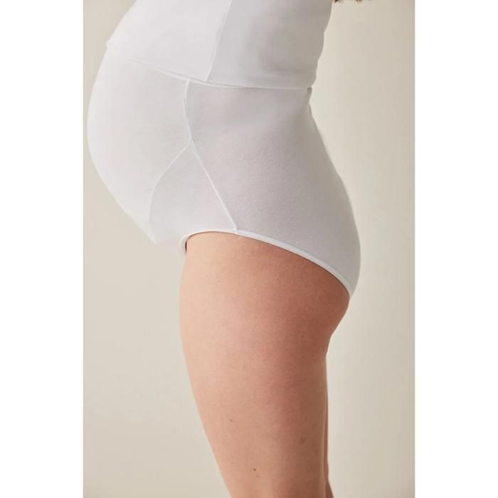 PENTI- Slip Grossesse- Maman Glisse Blanc