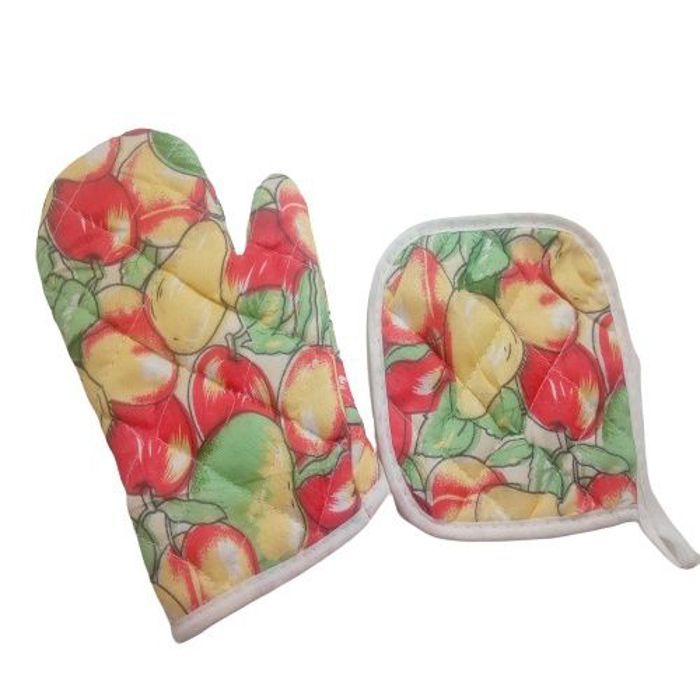 Gants de protection contre la chaleur + petite serviette